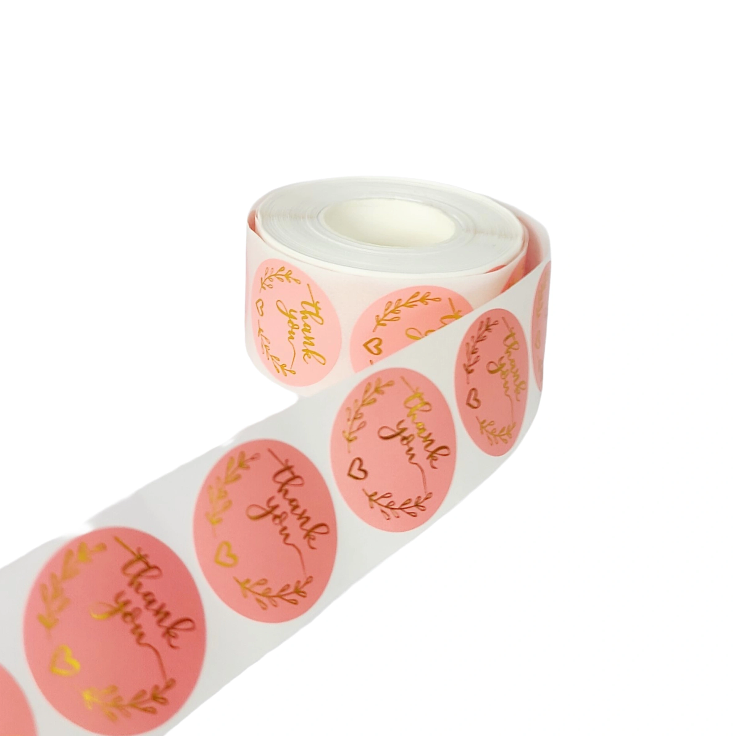 PAC-ZELON-Pink-Foil-Thank-You-Labels-for-Small-Business