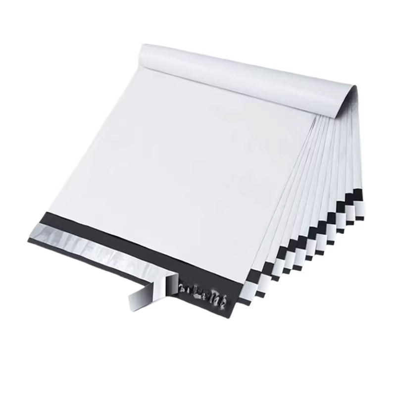 PAC-ZELON White Poly Mailers Heavy Duty Self-Seal Shipping Bags