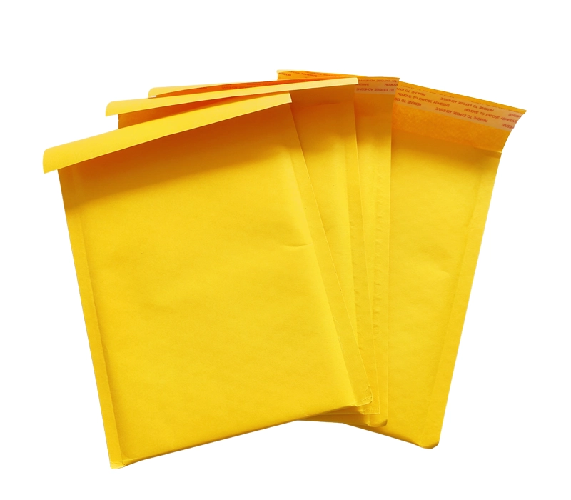 PAC-ZELON-Yellow-Kraft-Paper-Bubble-Mailers-Padded-Envelopes
